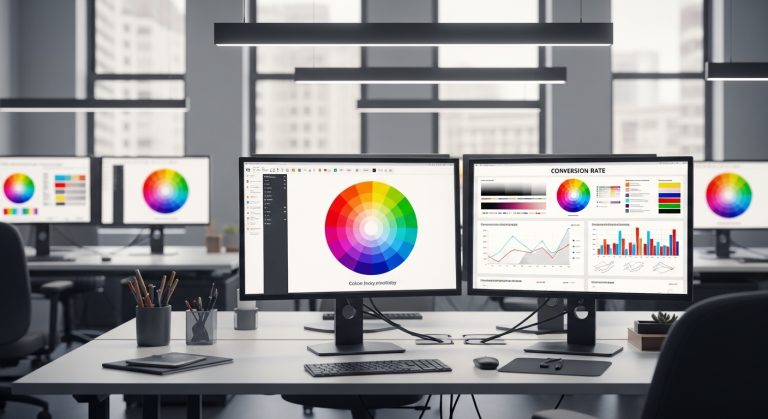 Colores en diseño web: psicología del color para convertir más