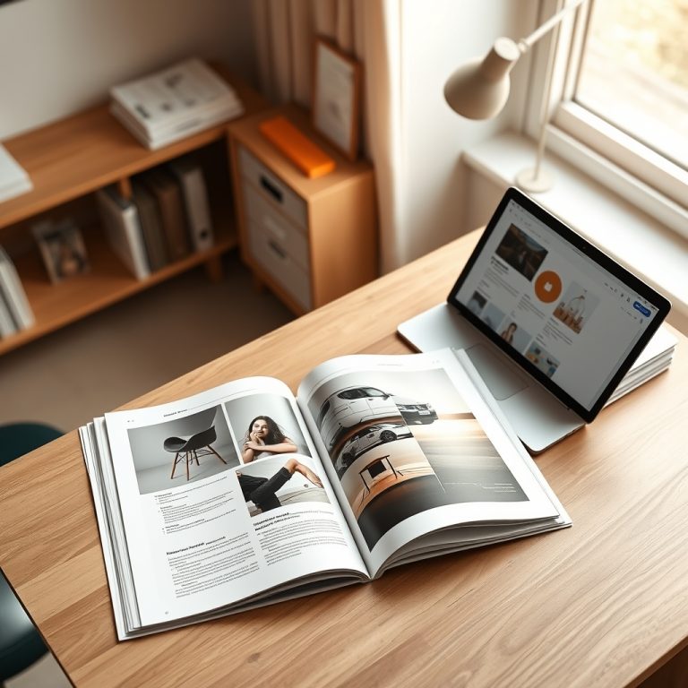 Diseño editorial digital: revistas, catálogos y ebooks que cautivan