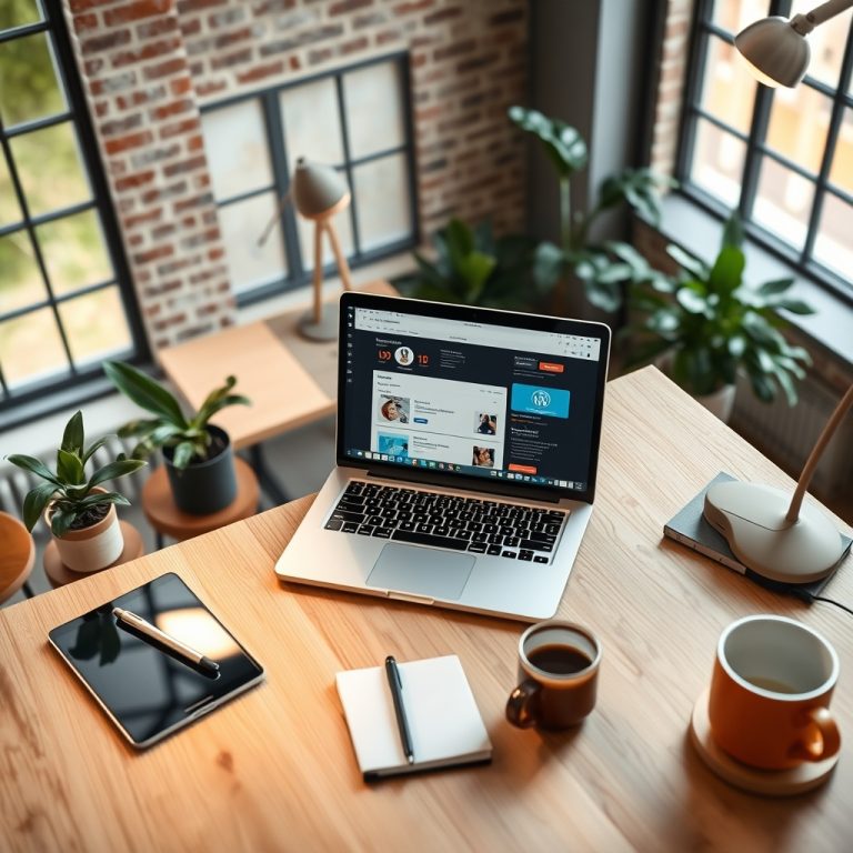 diseño WordPress negocios