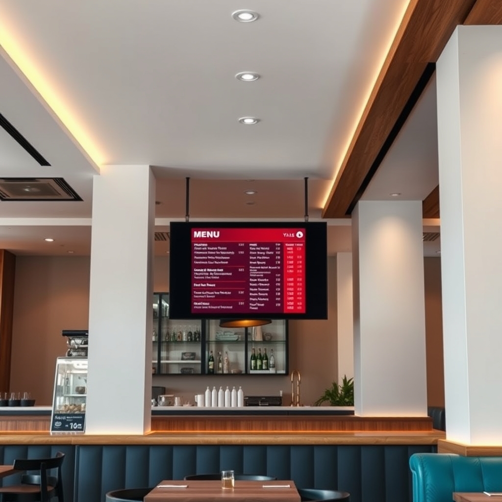 menús digitales restaurantes